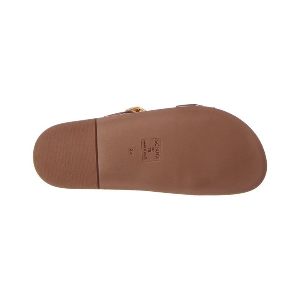 Schutz Olga Shearling Sandal - Picture 4 of 5